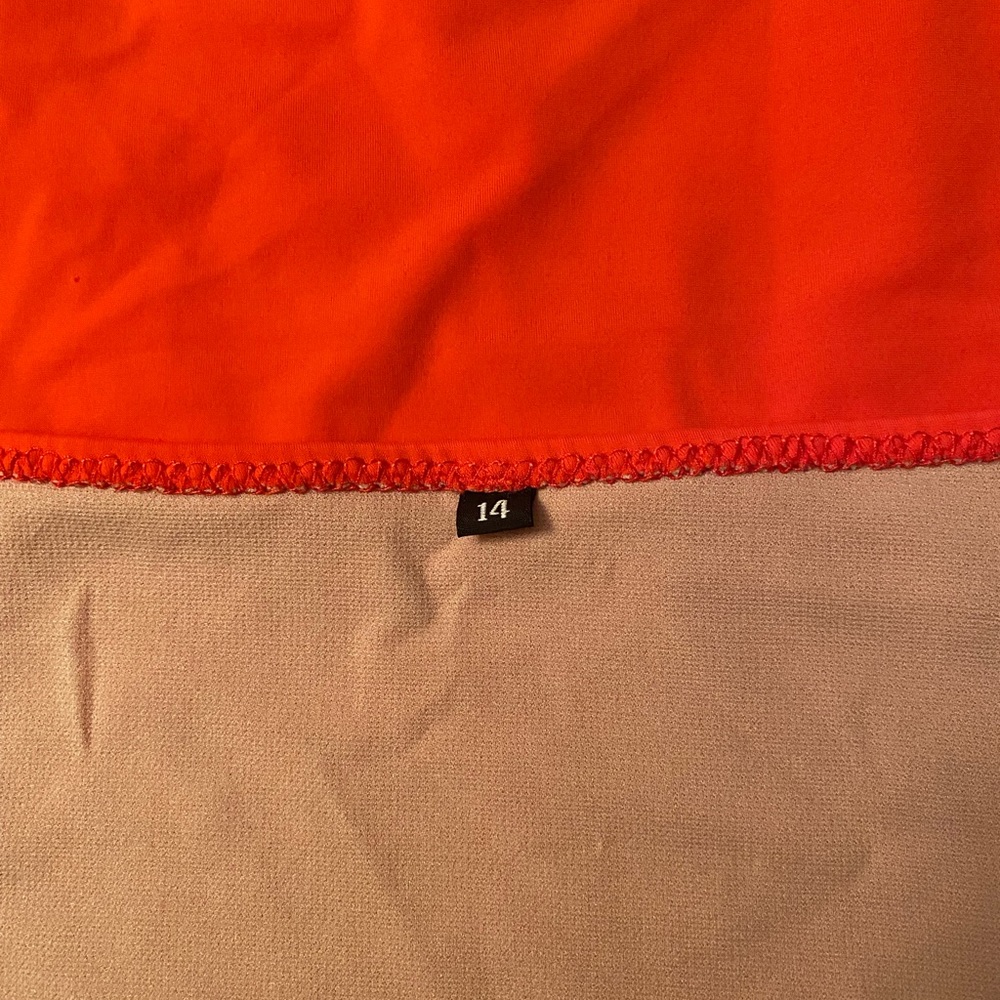 VINTAGE SWIM TOP Size 14 - Picture 3 of 4